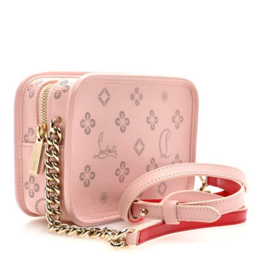 Christian Louboutin RADIOLOUBI Loubinthesky Perforated Chain Crossbody Bag $1250 - Picture 2 of 8
